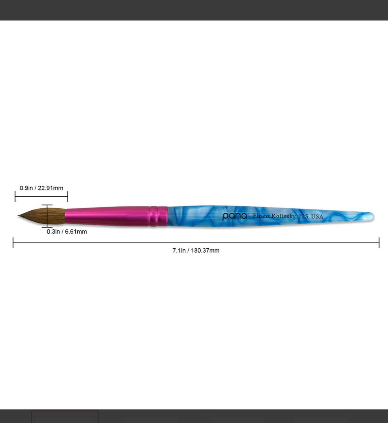 PANA Acrylic Nail Brush