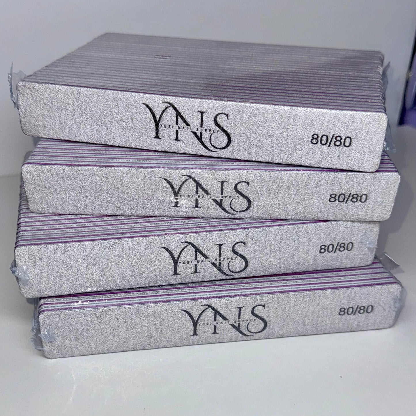 80/80 Rectangle Files (25pk)