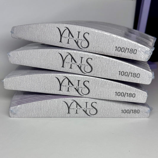 100/180 Halfmoon files (25pk)