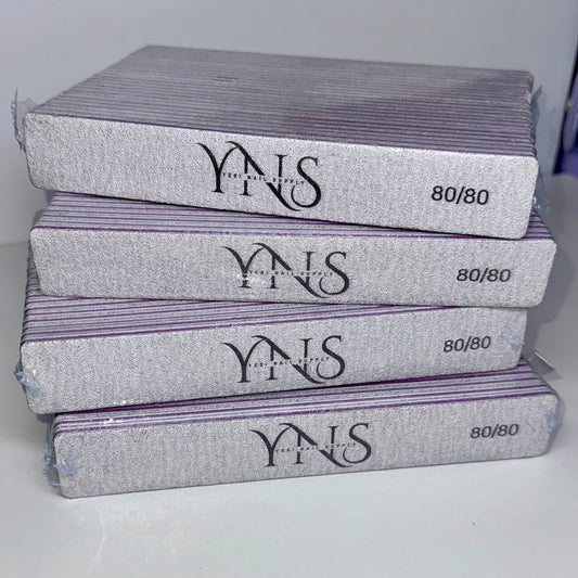 80/80 Rectangle Files (25pk)